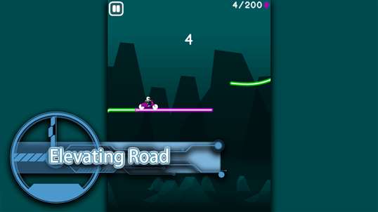 Neon Biker screenshot 3