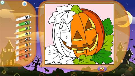 Color by Numbers – Halloween - Free Screenshots 1