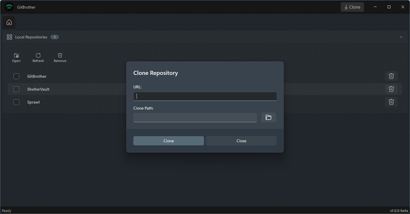 #5. GitBrother (Windows) Von: itonx