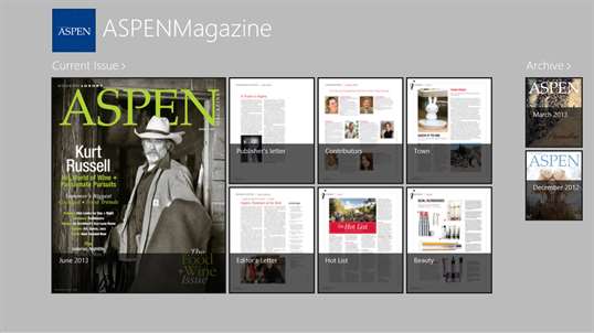 ASPEN Magazine screenshot 1