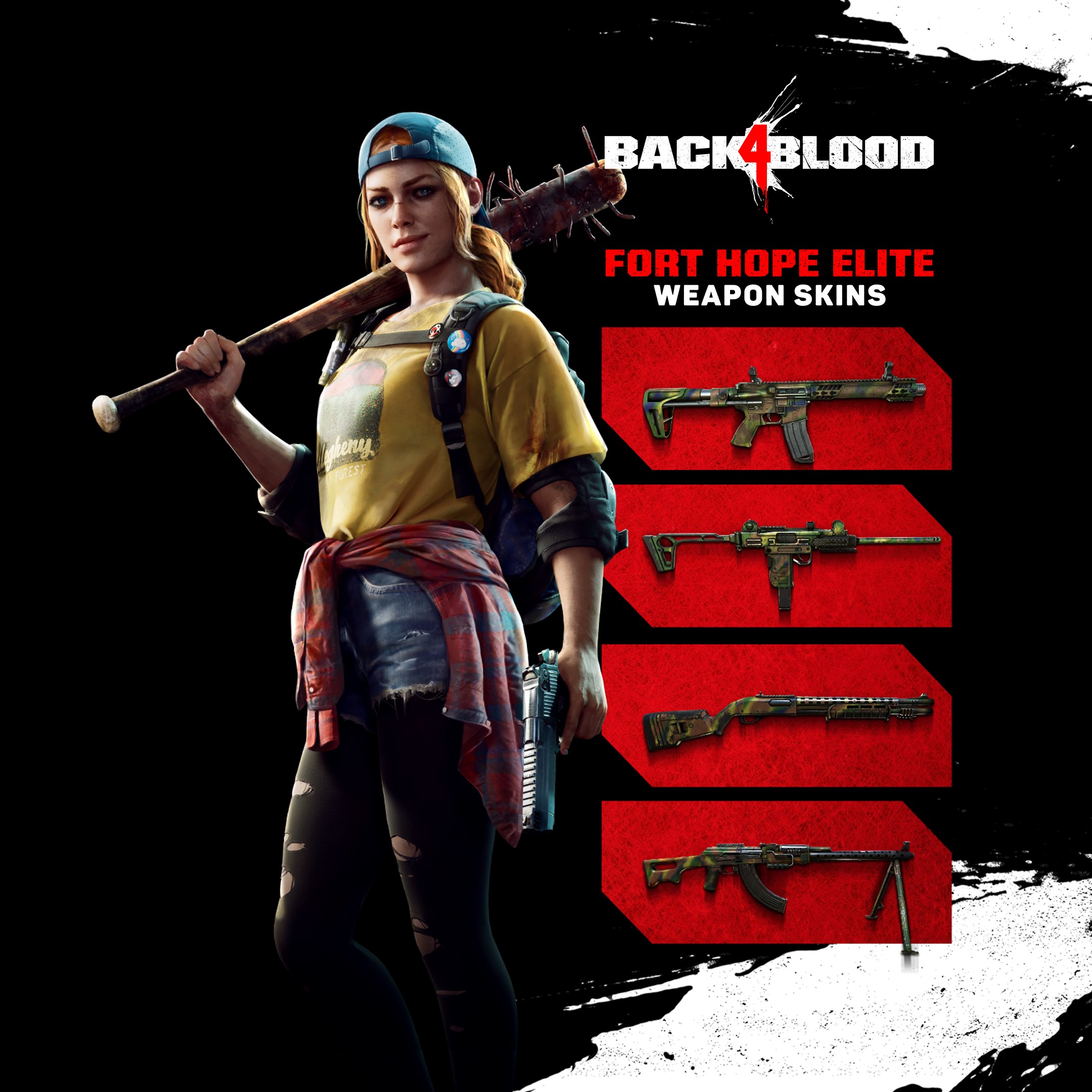 Back 4 Blood Fort Hope Elite Silah Görünümleri