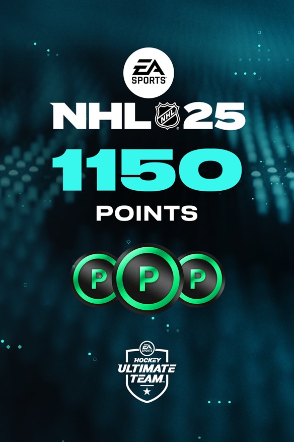 NHL 25 - NHL POINTS 1000 (+150 Bonus) Xbox Series X|S and Xbox One cover art
