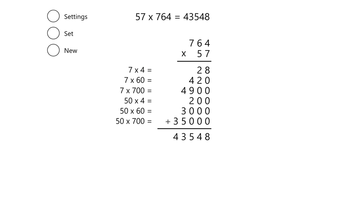 #2. Partial Products Multiplication (Windows) By: iDevBooks
