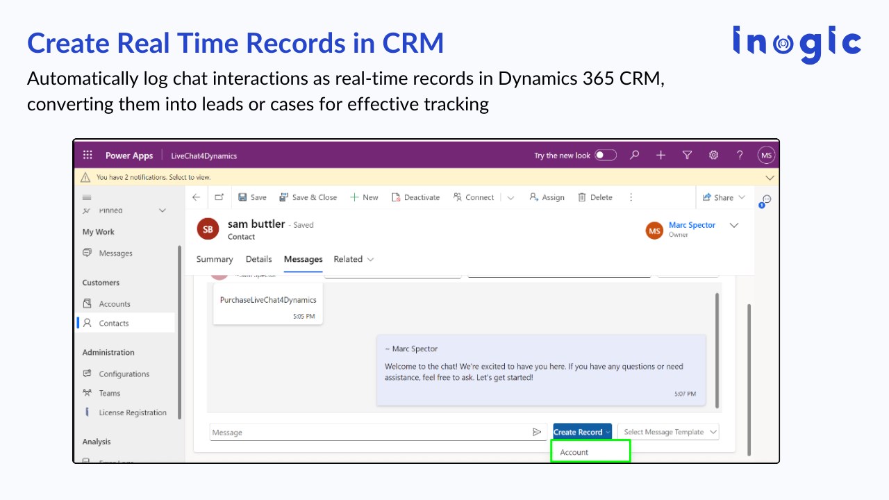 Snapshot 7 of Live Website Chat Integration in Dynamics 365: Connect, Convert & Track Visitors - LiveChat4Dynamics