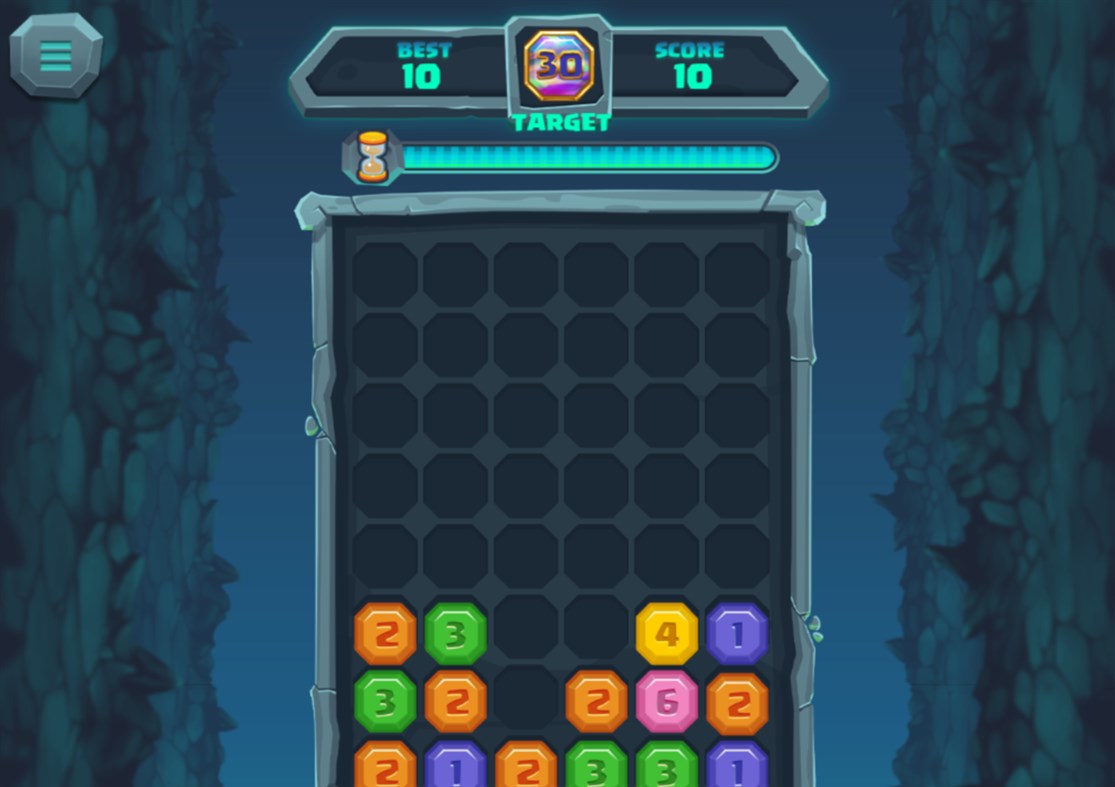 #3. Merge The Gems (Windows) 게시자: Advergame Technologies Private Limited