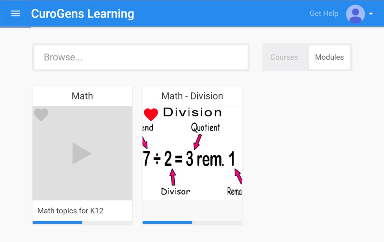 Snapshot 3 of CuroGens Learning