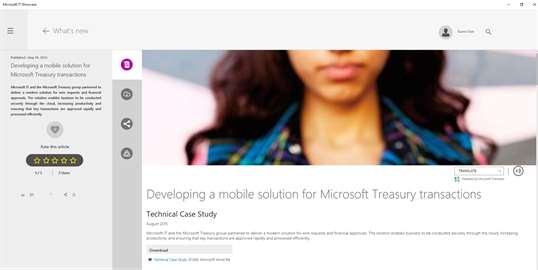 Microsoft IT Showcase screenshot 8