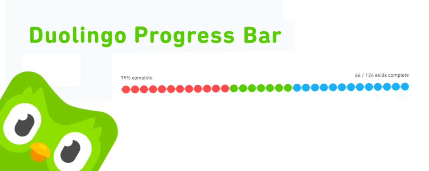 Duolingo Progress Bar marquee promo image