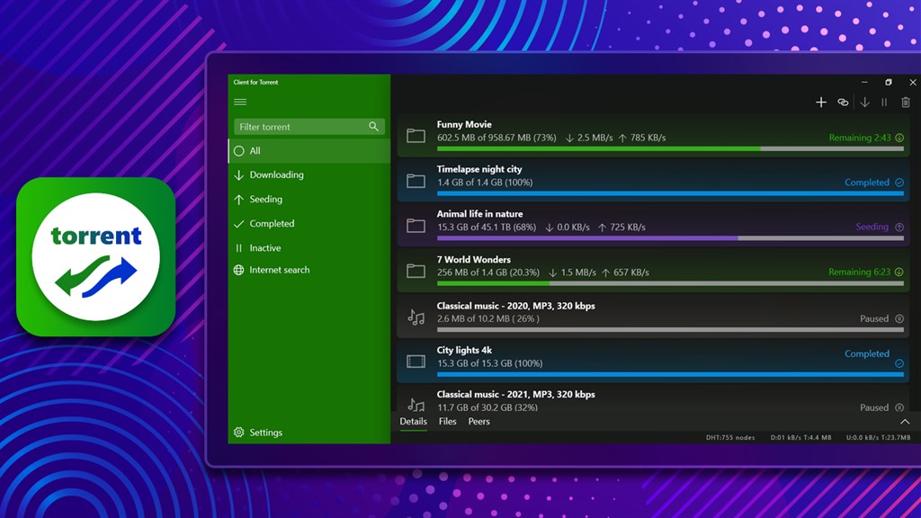 Client For Torrent — Приложения Майкрософт