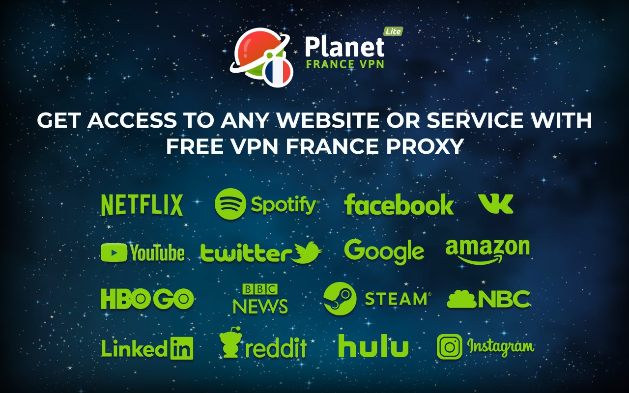 VPN France - Planet VPN lite Proxy