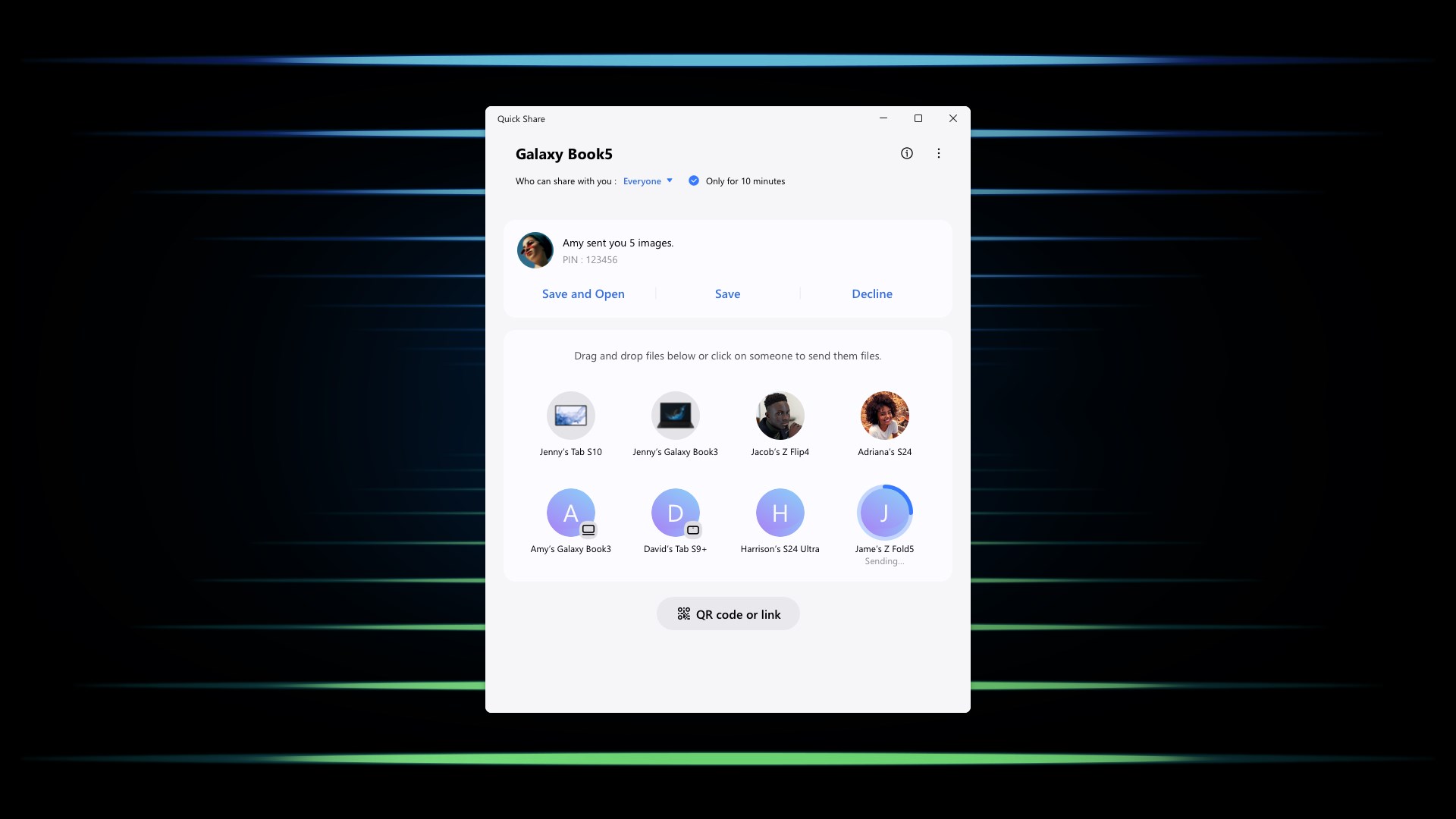 Quick Share screenshot
