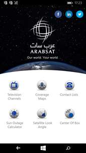 Arabsat screenshot 2