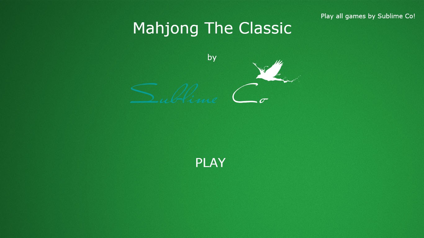 Screenshot 1 Mahjong The Classic windows