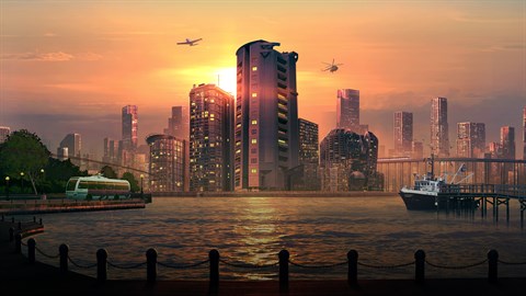 Cities: Skylines - Sunset Harbor