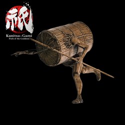 Kunitsu-Gami: Path of the Goddess - талисман Мазо: ходячая корзина