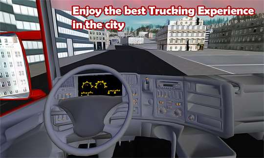 City Transport Cargo Truck Driver 3D screenshot 4