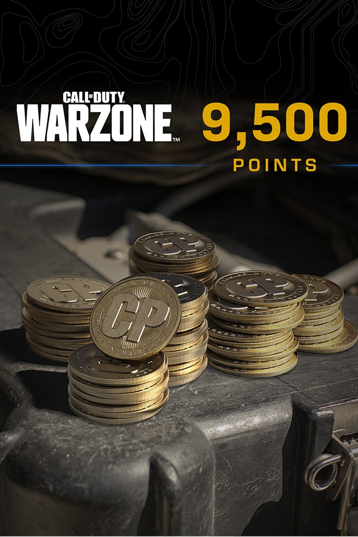9,500 Call of Duty®: Warzone™ Points