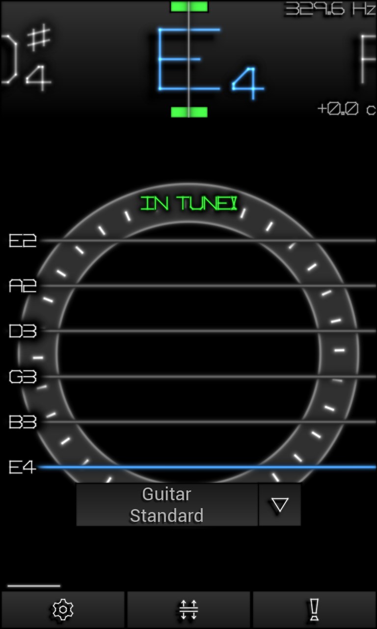Captura 1 PitchLab Guitar Tuner windows