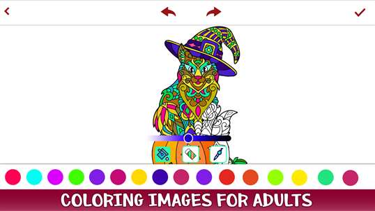 Halloween Coloring Book For Adults screenshot 4