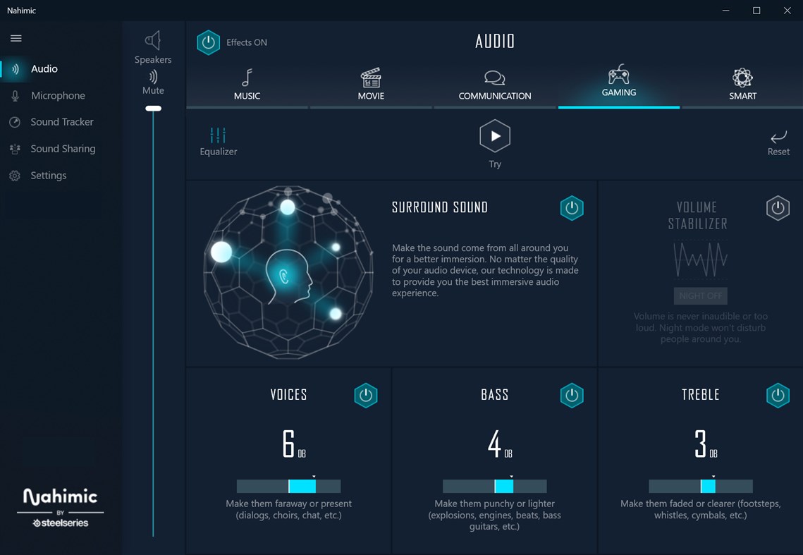 #1. Nahimic (Windows) De: A-Volute
