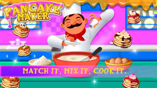 Pan Cake Maker - Little Kids Cooking Game screenshot 2