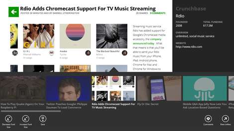 Capture d’écran : Gallery Page