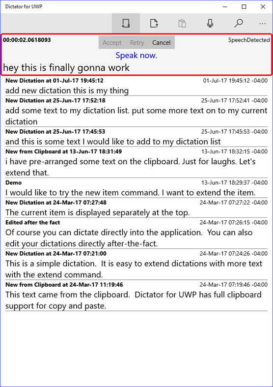 #4. Dictator for UWP (Windows) 由: eScape Technology LLC