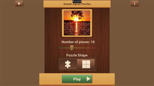 Sunset Jigsaw Puzzles screenshot 2