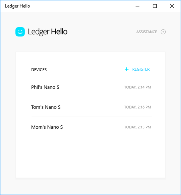 #3. Ledger Hello (Windows) 由: Ledger