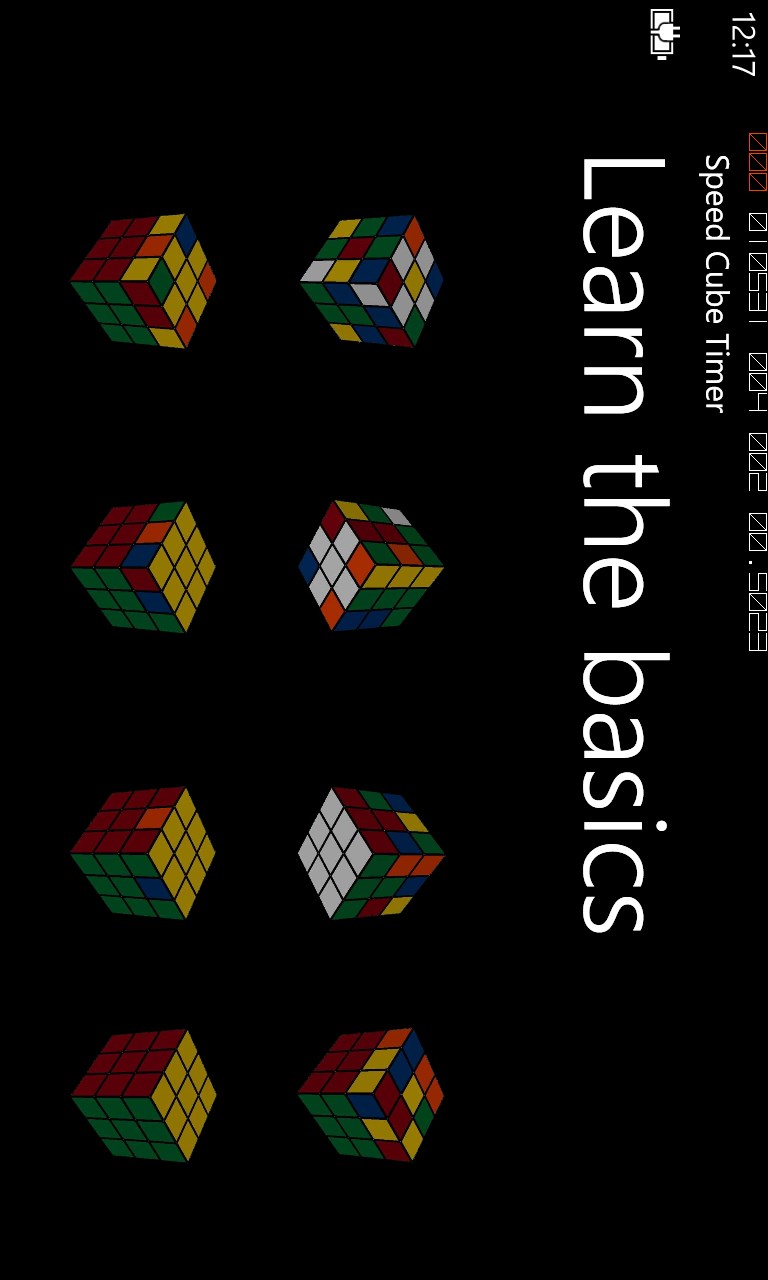 Captura de Pantalla 4 Speed Cube Timer windows