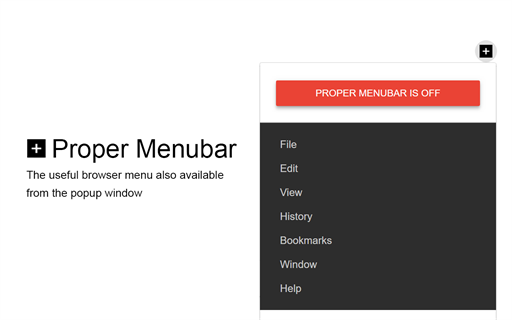 Proper Menubar for Microsoft Edge - Streamlined Browser Access