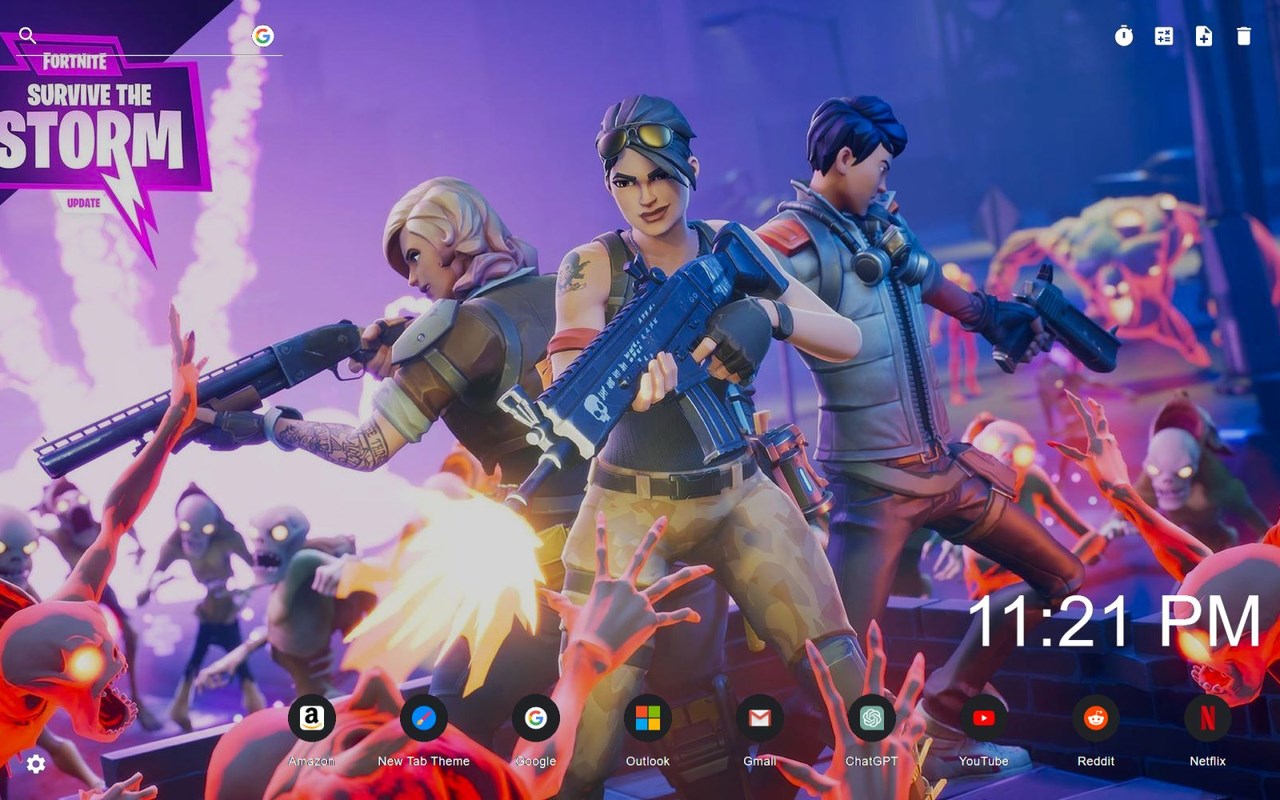 Fortnite Wallpaper New Tab