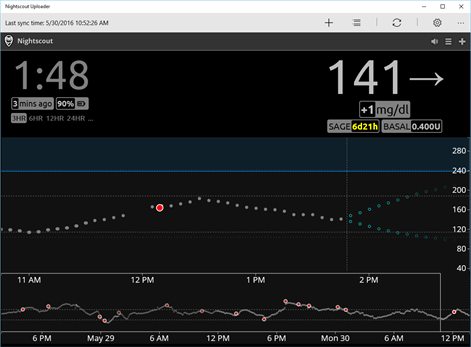 Nightscout Uploader Screenshots 2