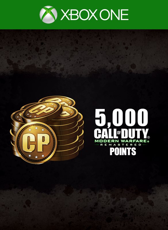 5.000 Pontos Call of Duty®: Modern Warfare® Remastered