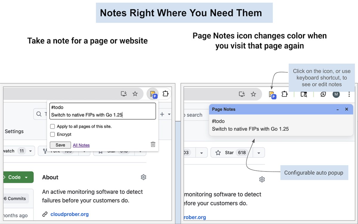Page Notes