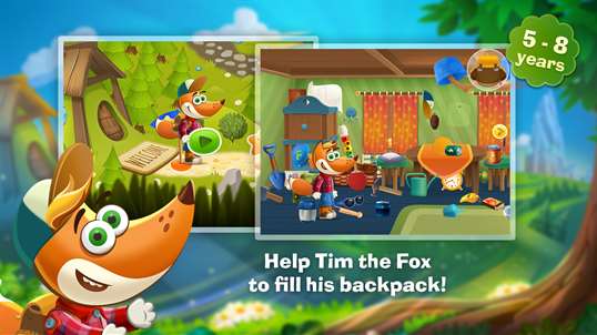 Tim the Fox - Travel Free screenshot 1