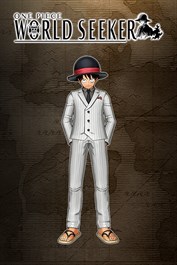 ONE PIECE World Seeker White Suit Outfit