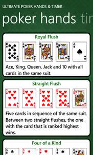 Ultimate Poker Hands & Timer screenshot 3