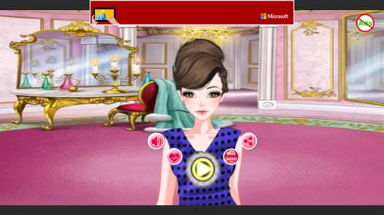 Fashion Lady DressUp and Makeover screenshot 1
