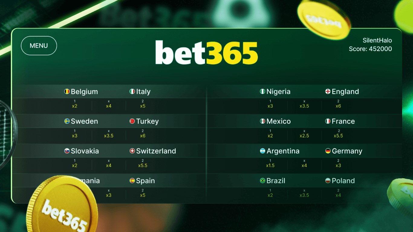 Bet365 Live screenshot