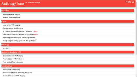 Radiology Tutor Screenshots 1