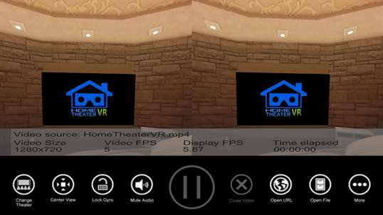 Home Theater VR screenshot 1