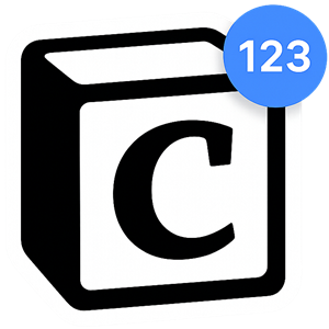 Counting Notion Character icon