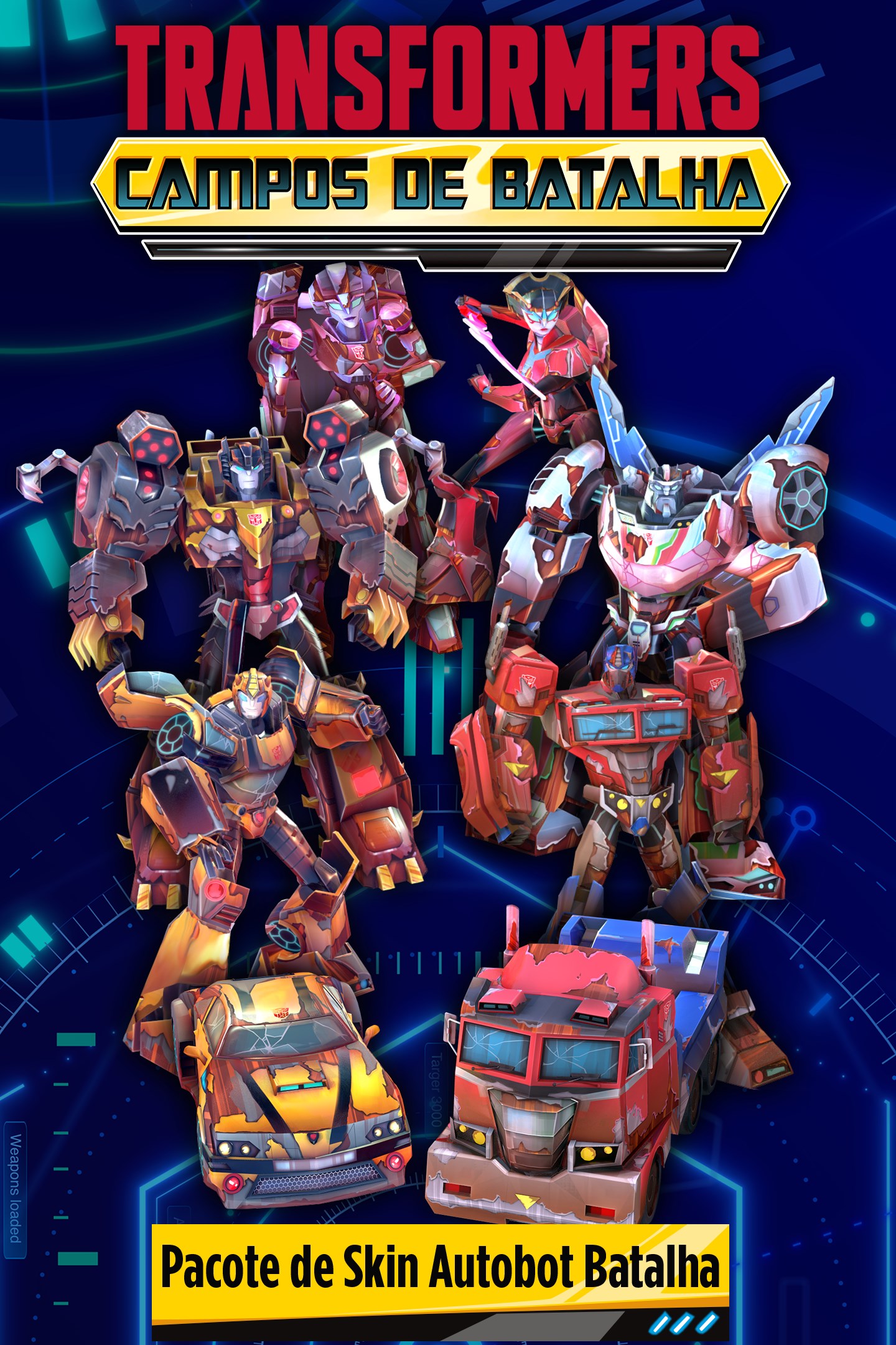 Pacote de Skin Autobot Batalha