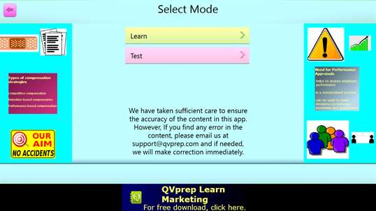 QVprep Lite Learn Human Resources Management screenshot 3