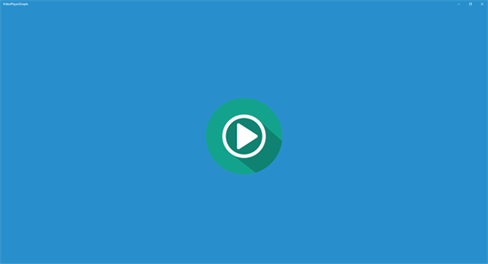 Video Player Simple screenshot 1