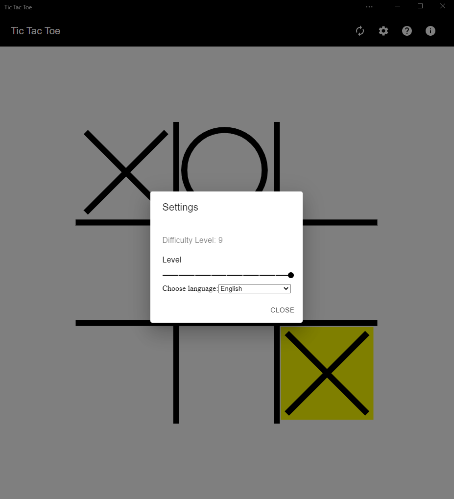 Captura 2 Tic Tac Toe by MP windows