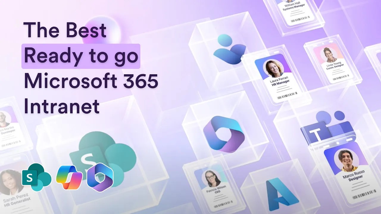 Snapshot 1 of SharePoint intranet implementation