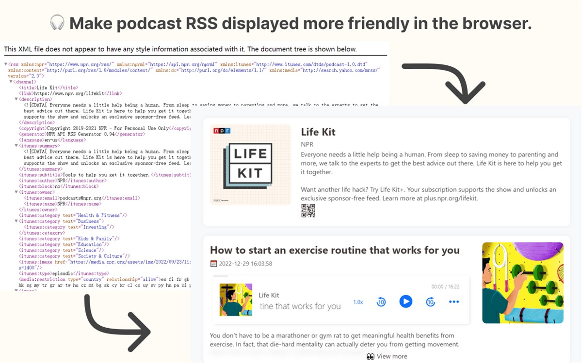 Nice Podcast RSS