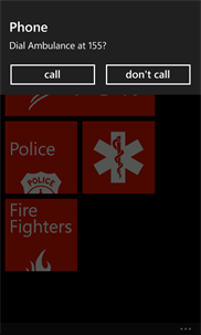 Emergency Call screenshot 2